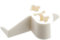 LEGO part Technic, Axle Connector 2 x 3 Perpendicular with Catch 44850