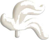 LEGO part Minifigure, Plume Feather Triple 4502b