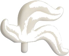LEGO onderdeel Minifigure, Plume Feather Triple (4502b)