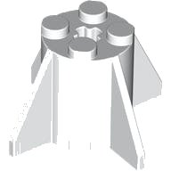 LEGO part Brick, Round 2 x 2 x 2 with Fins 4591