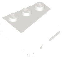 LEGO part Wedge 3 x 3 Sloped Right 48165