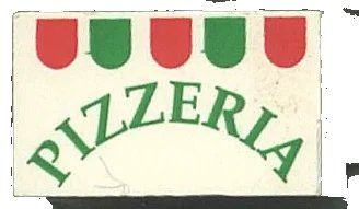 LEGO onderdeel Panel 1 x 2 x 1 with Pizzeria Pattern (4865pb001)