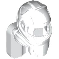LEGO part Mini Doll, Headgear Helmet Space, Friends Astronaut with 4 Studs on Back (5149)