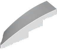 LEGO part Wedge 4 x 1 Right 5414