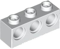 LEGO part Technic, Brick 1 x 3 with Holes 5565