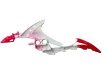 LEGO part Bionicle Weapon Shark Tooth Blade with Marbled Red Pattern 57567pb01