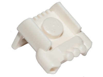 LEGO part Minifigure Jet Pack with Short Nozzles and Stud (58017)