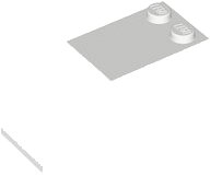 LEGO onderdeel Windscreen 5 x 2 x 1 2/3 6070
