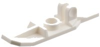 LEGO part Minifigure, Utensil Ski with Hinge 6120
