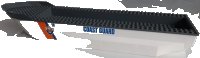 LEGO part Boat, Hull Unitary 51 x 12 x 6 with Side Bulges with Dark Bluish Gray Top with Blue 'COAST GUARD' and Logo Pattern on Both Sides (Stickers) - Set 60167 62791c01pb07