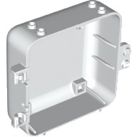 LEGO part Container, Box 3 x 8 x 6 2/3 Half Back 64454