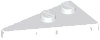 LEGO onderdeel Wedge, Plate 4 x 2 Left, Pointed 65429