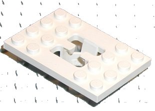 LEGO onderdeel Technic Stick Shift Plate (6543)
