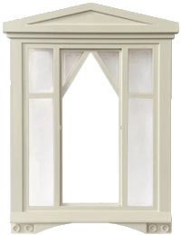 LEGO part Scala Window Frame 14 x 3 x 15 1/3 6859