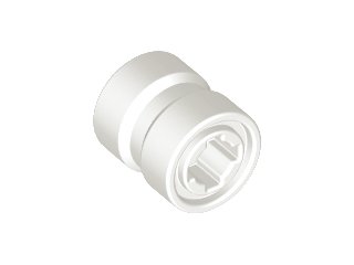LEGO part Wheel  8mm D. x 9mm for Slicks, Hole Notched for Wheels Holder Pin, Reinforced Back (74967)