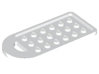 LEGO part Bag Tag with 3 x 6 Studs (80390)