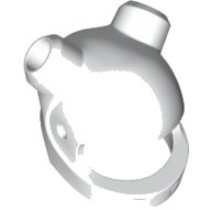 LEGO part Minifigure, Headgear Helmet Motorcycle with 2 Angled Holes for Bars 82252