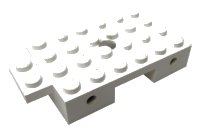 LEGO part Train Base 4 x 7 with Wheels Holder 824