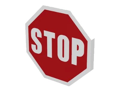 LEGO onderdeel Road Sign 2 x 2 Octagon with Clip with STOP Pattern (890px1)