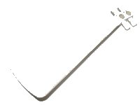 LEGO part Propeller 1 Blade 14L with Two Pin Holes and Four Axles 89509