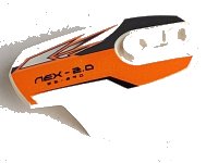 LEGO part Hero Factory Armor with Ball Joint Socket - Size 5 with 'NEX 2.0' Pattern 90639pb002