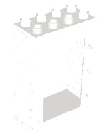 LEGO onderdeel Duplo Door / Window Frame 2 x 4 x 5 92094