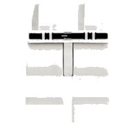 LEGO part Hips and Legs with Black Belt Pattern 970c00pb0076