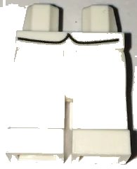 LEGO onderdeel Hips and Legs with Jacket Tails Pattern (970c00pb0596)