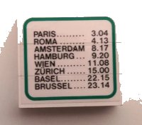 LEGO part ba006pb03 ba006pb03