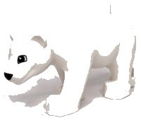 LEGO onderdeel Duplo Bear Adult dupbearc01pb01