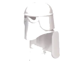 LEGO onderdeel Minifigure, Headgear Helmet SW Snowtrooper (x181)
