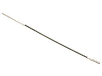 LEGO onderdeel Technic, Axle Flexible 26L (Axle 2L and 4.5L Ends) with Dark Gray Cable x334c01