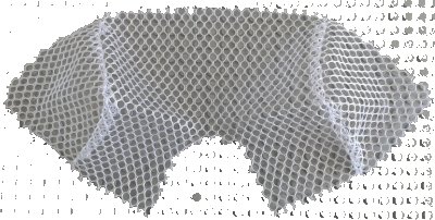 LEGO onderdeel Net, String Soccer Goal Enclosed with Cutout (x386)