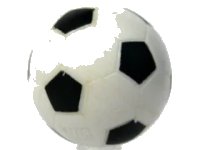 LEGO onderdeel Ball, Sports Soccer with Black Pentagons Pattern x45pb03
