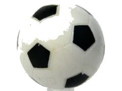 LEGO onderdeel Ball, Sports Soccer with Black Pentagons Pattern (x45pb03)