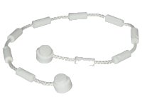 LEGO part String with End Studs and Climbing Grips (21L Overall) with (Same Color) Studs and Grips Pattern x64pb01