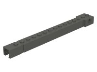 LEGO part Braccio Gru Outside, Wide con End Notch 2350b