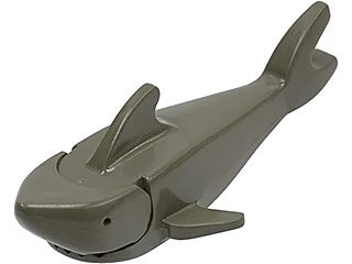 LEGO onderdeel Shark with Pointed Nose and Debossed Eyes (2547C01)