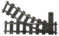 LEGO onderdeel Train, Track 9V Switch Point Right 2859c01