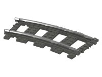 LEGO onderdeel Train, Track 9V Curve 2867c01