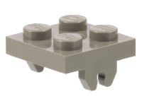 LEGO part Magnet Holder Plate 2 x 2 Bottom with Hole 30159