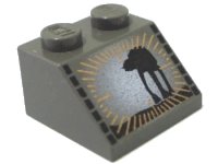LEGO part Slope 45 2 x 2 with SW AT-AT Pattern 3039px11