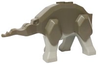 LEGO part Dinosaur Body Triceratops with Light Gray Legs (30461 / 30462) 30461c02