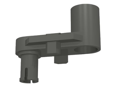 LEGO part Znap Crank Connector 1 x 2 x 3 (32207)