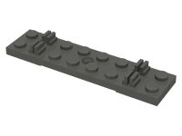 LEGO part Train, Track Sleeper Plate 2 x 8 without Cable Grooves 4166a