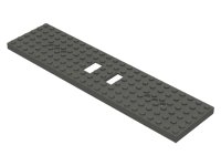 LEGO part Train Base 6 x 24 with 3 Round Holes Each End 6584a