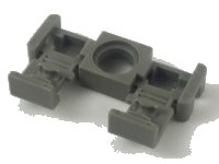 LEGO part Technic, Flex Cable End Double, Pin Connection 6642