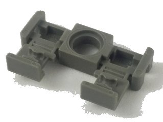 LEGO onderdeel Technic, Flex Cable End Double, Pin Connection (6642)
