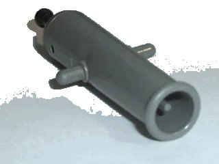 LEGO onderdeel Projectile Launcher, Cannon Transitional with Black Handle (bb0039)