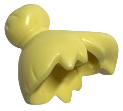 LEGO part Minifigure, Hair Female with Top Knot Bun and Fringe (25613)